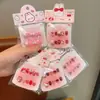 Pegatinas para Uñas Estilo Año Nuevo de Dibujos Animados para Niñas, Pegatinas de Arte para Uñas con Pegamento de Gelatina Desmontables, Pegatinas para Uñas Juguete de Regalo