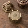 Queimador de incenso Longteng Shengshi direto da fábrica decoração Zen pequeno queimador de incenso Xiangyun queimador de incenso para casa interior tipo oco