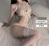 Lingerie Sexy Pure Lust Macacão de Renda Sexy Entrepernas Abertas Não Precisa Tirar Tentação Seios Pequenos Uniforme Pijama Feminino Cama Paixão
