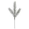 Plástico de Natal Simulação de Agulha de Pinheiro Planta Verde Galho de Pinheiro Três Pontas Flor de Simulação Guirlanda de Árvore de Natal com Enfeites Decorativos Atacado
