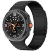Adequado para pulseira de silicone magnética Samsung Galaxy Watch 8/9 Pulseira para Watch 8 Classic 46mm
