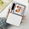 Adequado para Capa de Celular Dobrável Huawei Purax Desenho Animado Anel Couro Criativo Tela Dobrável Huawei P50 Pocket