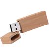 Memoria USB Rectangular Larga Hecha de Arce, Nogal, Bambú o Madera Maciza, Memoria USB Transfronteriza de Madera de 64 GB con Caja de Madera