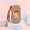 Bolsa cruzada de silicona creativa y linda para productos al contado transfronterizos, bolsa de almacenamiento con cremallera, venta al por mayor, cruzada portátil, funda para teléfono DIY