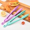 Pinzas para Alimentos de Nylon de 12 pulgadas, Pinzas para Barbacoa, Herramienta de Cocina Anti-Quemaduras de Acero Inoxidable Resistente a Altas Temperaturas, Pinzas para Alimentos de Repostería y Pan