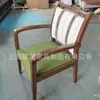 Silla de Comedor de Madera Maciza Diseñador de Hogar Hotel Silla de Té de Negociación de Ocio Silla con Respaldo de Madera de Fresno Nórdico Bolsa Suave de Alta Elasticidad