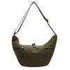 Bolsa de Tela Impermeable Ultraligera Japonesa Unisex Combinable de Hombro Cruzada Multifuncional de Nylon Ligera Práctica Bolsa para Mujer