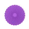 Mantel Individual Posavasos Redondo para Mesa de Comedor Estilo Nórdico Resistente a Altas Temperaturas Silicona Aislamiento Térmico Tapete Anti-Escaldaduras Antideslizante Fácil Limpieza