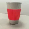 Funda de silicona para termo, antideslizante, resistente a altas temperaturas, funda para vaso espacial 7.5cm9cm, almohadilla de silicona para vaso de agua, multi-especificación opcional