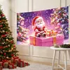 Tela de Fondo para Navidad 2027 Venta Caliente Transfronteriza Fondo Fotográfico Decoración de Fiesta Tela Colgante Fábrica de Origen Múltiples Estilos Disponibles
