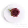 Cabezas de Flores de Rosa Artificiales Estilo Europeo para Uso en Bodas, Flores Falsas con Tacto Realista de Alta Gama, Materiales DIY para Decoración del Hogar
