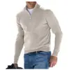 2026 Venda Quente Site Independente Aliexpress Amazon Europeu e Americano Suéter de Caxemira de Manga Longa Camada Base Masculina Outono e Inverno em Estoque