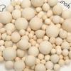 Bola redonda de madera cuenta de madera no porosa bola de madera pequeña bola redonda de madera maciza bola redonda de madera natural bola redonda de madera para manualidades y juguetes DIY