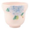 Taza de té de calabaza, taza maestra de cerámica, pequeña hortensia fresca, juego de té personal especial de kung fu, taza de degustación de té, taza de té, taza individual