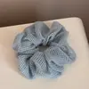 Elástico de Cabelo Xadrez em Tecido Estilo Floresta/Academia, Corda de Cabelo Tendência para Coque, Scrunchie para Rabo de Cavalo, Acessório de Cabelo