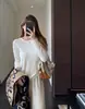 Tecido de fada Macio e glutinoso Confortável Quente e modelador Camada base Camiseta de manga comprida Top feminino Novo estilo Outono e Inverno H092406