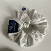 Moda Sul-coreana Versátil Estilo Ins Argola de Cabelo Grande Intestino Corda de Cabelo Preguiçosa Fofa Corda de Cabelo para Rabo de Cavalo de Menina Acessórios de Cabelo com Faixa de Couro