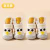 Zapatos para cachorro de otoño e invierno cálidos zapatos de algodón grueso antideslizantes resistentes al desgaste para pies de perro un par de 4 zapatos para mascotas