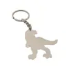 Chaveiro de Metal de Dinossauro Desenho Animado Jurássico Ficção Científica Pequeno Dinossauro Zoológico Presente Promocional