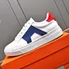 2025 Nuevos Tenis Blancos Cómodos de Corte Bajo para Hombre con Bloques de Color, Cordones, Piel Genuina para Exteriores, Versátiles, Transpirables, Calzado Casual para Hombre