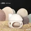 Decoración de Escondite Cerámico para Acuario Adorno de Paisajismo Nido para Peces Pequeños y Camarones Mini Casa de Cría para Peces Loro Cueva de Escondite para Cíclidos