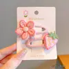 Accesorio Rosa Brillante de Diamante para el Cabello de Conejo para Niños, Lindo Pasador de Estrella de Lentejuelas, Goma para el Cabello para Niñas, Flequillo de Bebé