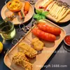 Pata de pollo de simulación alas de pollo papas fritas pastel de nata portugués colgante bistec de pollo frito llavero pata de pollo frito nuggets de pollo llavero de comida