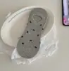 26 Pares de Meias Japonesas com Laço para Primavera e Verão Femininas, Meias Invisíveis Antiderrapantes de Algodão para Barco, Versáteis e Básicas