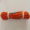 Anillo de seguridad de cuerda para protección de trabajo en vivo, forma de gusano sin cabeza, cable de cuerda sin fin a prueba de humedad y aislamiento, funda de cable de cuerda, 16 mm * 1 m