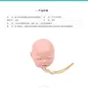 Modelo de Entrenamiento de Punción para Inyección Intravenosa Bilateral de Cabeza de Bebé de Silicona Boyou Simulador de Inyección en el Cuero Cabelludo Pediátrico