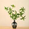 Simulación Planta Verde Flor Falsa Zen Biónica Planta Verde Planta Falsa en Maceta Bonsái Sala de Estar Entrada Oficina Decoración de Escritorio