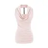 Lindo Top Regata Roxo com Gola Halter para Mulheres da Tailândia, Perfeito para Usar no Verão, Super na Moda, Rejuvenescedor, Top Sem Mangas Sexy Costas Nuas