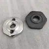 Brida amoladora angular nueva generación tres 100 brida universal de modificación accesorios tapa de tuerca hexagonal tornillo máquina pulidora