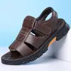 Sandalias Transfronterizas para Hombre 2026 para Uso en Exteriores, Resistentes al Desgaste, Antideslizantes, Zapatos de Playa Impermeables, Adecuadas para Conducir y Trabajar, Zapatillas de Talla Grande para Hombre