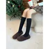 Nuevos Zapatos Birkenstock 2025 de Punta Redonda y Suela Plana para Mujer, Zapatos Cálidos de Algodón con Forro de Lana y Felpa, Zapatos sin Cordones con Suela Gruesa y Peludos