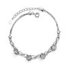 Pulsera al por mayor Historia de Amor Tres Vidas Tres Mundos Cuentas de Buda Diez Millas Tierra de Flores de Durazno Mismo Estilo Douyin Diamante Micro-Incrustado Pulsera para Mujer
