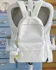 Mochila Escolar para Niñas Estilo Coreano Ins con Estampado de Textura de Estrella Iridiscente, Adecuada para la Escuela, Viajes y Uso Casual, Mochila Ligera de Doble Hombro