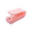 Máquina de selagem portátil doméstica Mini Máquina de selagem de plástico para alimentos Máquina de selagem de sacos plásticos para lanches Máquina de selagem de calor por pressão manual doméstica