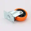 Varilla Roscada de Acero al Carbono de Tamaño Mediano Personalizada con Doble Rodamiento Rueda Giratoria Universal Carrito Silencioso Rueda Plana Universal Industrial