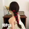 Pinza para el Cabello Mini Lazo Dulce Dopamina Estilo Y2K Pinza de Pato Cinta Estilo Ballet Pasador Pequeño Accesorio para el Cabello Trenzado