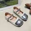 Zapatos de Cuero para Niñas 2026 Primavera Nuevos Zapatos Infantiles Zapatos de Princesa de Suela Suave Zapatos Individuales de Moda Tendencia para Niñas