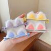 Horquilla de gato de peluche con orejas de gata, pequeño clip para tocado, linda horquilla peluda de celebridad de Internet para niños, clip superior, clip de pico de pato