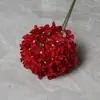 Flor Artificial de Hortênsia Pétala Redonda com 90 Peças, Cabeça Única, Arranjo de Flores para Casamento, Decoração, Hortênsia Redonda, Verão Infinito, Decoração de Casa