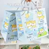 Lindo Bolso de Mano de Tamaño Pequeño Bolsa de Regalo Bolsa de Papel Grande Exquisita Estilo Ins Temporada de Graduación Embalaje para Regalo de Cumpleaños Compañero