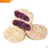 Pastel de Camote Morado con Avena Sin Azúcar Añadida Desayuno Integral Sustituto de Comida Snacks de Repostería Hechos a Mano para Personas Mayores y Mujeres Embarazadas