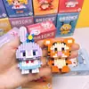 Compatível com Figuras de Desenho Animado Urso Morango Lego, Blocos de Montar de Partículas de Alta Micro Montagem, Brinquedos para Barracas de Rua, Presentes de Caixa Surpresa, Atacado