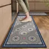 Alfombra de Piso para Cocina Diatomeas Barro Absorción de Agua Absorción de Aceite Antideslizante Resistente a la Suciedad Doméstica Borrable y Sin Lavado Alfombrilla Suave para Pies