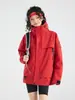 Chaqueta exterior para hombre y mujer, conjunto de dos piezas desmontable tres en uno, funcional resistente al agua para otoño e invierno, para viajes, senderismo y ropa de trabajo