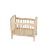 1:12 Muebles Miniatura para Casa de Muñecas Modelo Sin Terminar Escena de Habitación Infantil Decoración de Cama para Niños