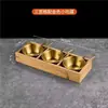 Utensílios de Mesa para Churrasco Coreano Tigela de Condimento Aço Inoxidável Tendência Prato Pequeno para Molho Caixa Dividida Bandeja de Acompanhamentos de Hot Pot com Nove Compartimentos